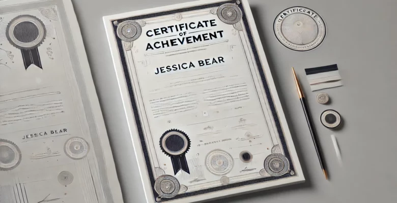 Certificate of Achievement